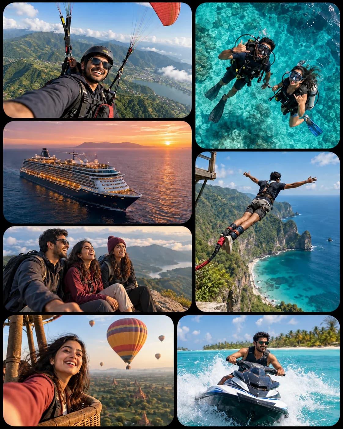 Voibee travelers enjoying a premium Kerala road trip